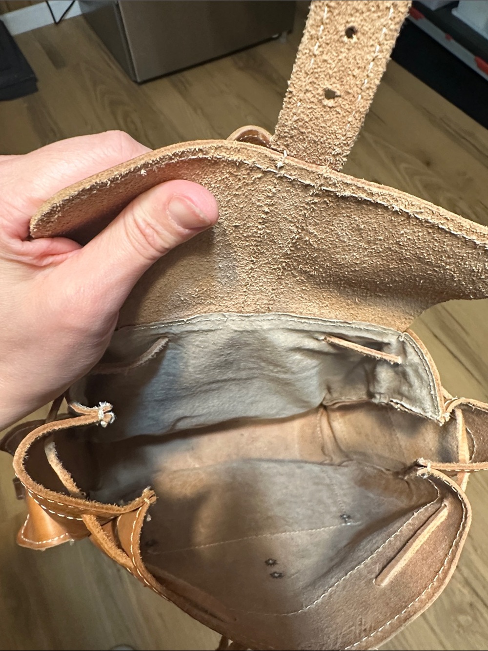 Leather Backpack - Picture 3 of 6